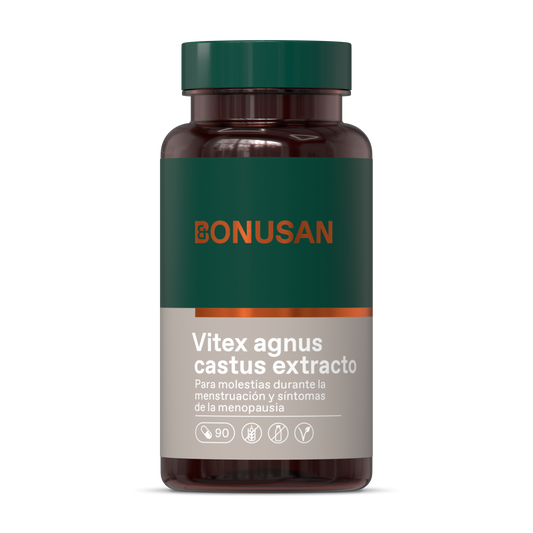 Vitex Agnus Castus Extracto - 90 cápsulas Bonusan