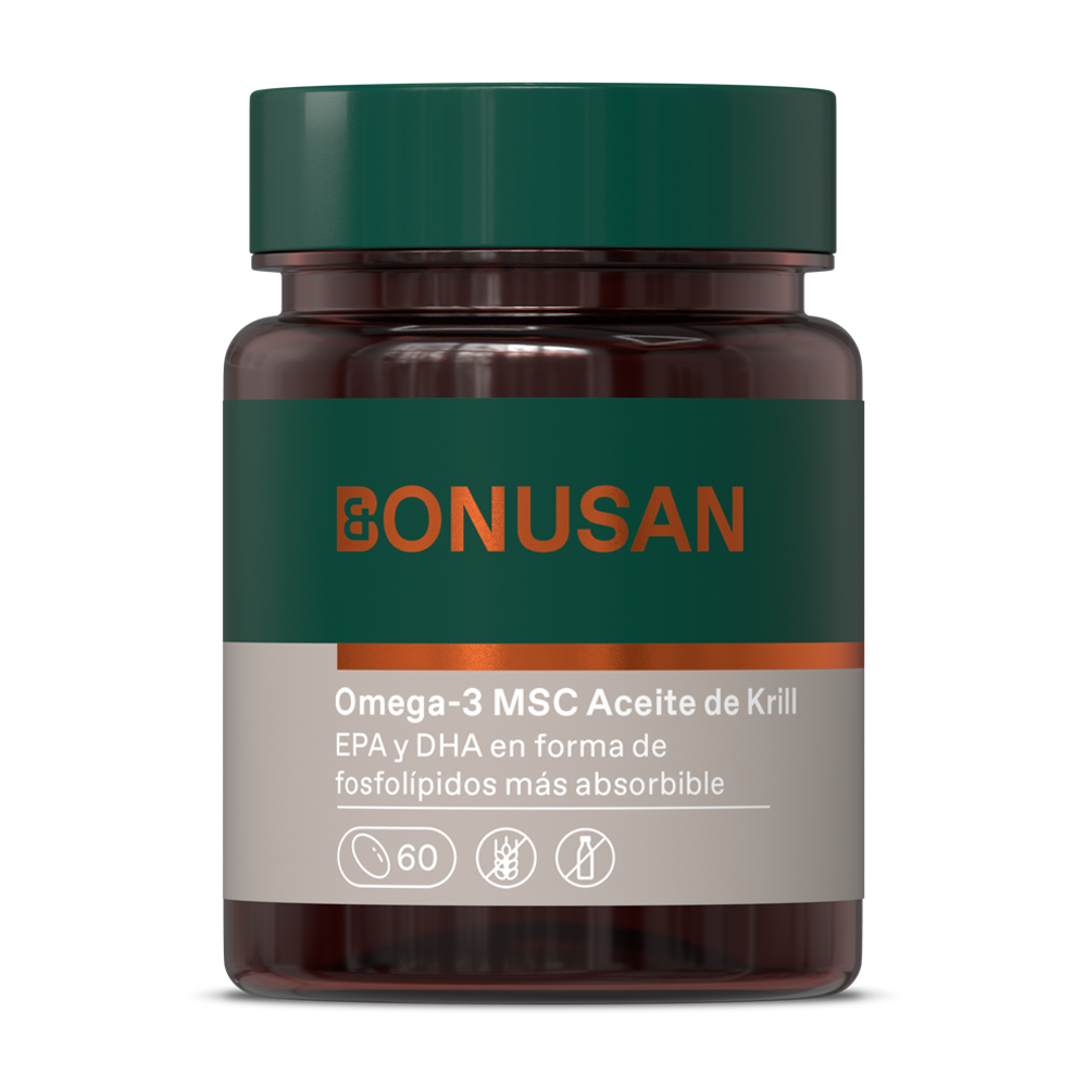 Omega 3 Msc Aceite De Krill - 60 cápsulas Bonusan