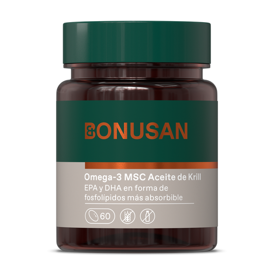Omega 3 Msc Aceite De Krill - 60 cápsulas Bonusan
