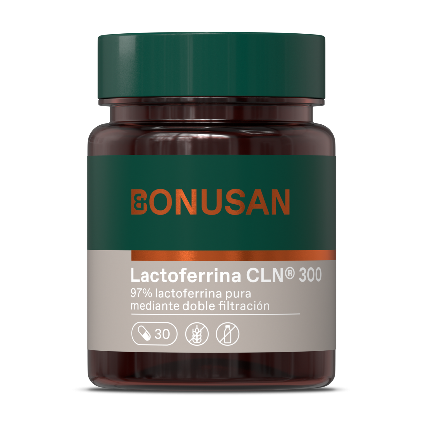 Lactoferrina 300 Mg - 30 Cáps GastroRes Bonusan