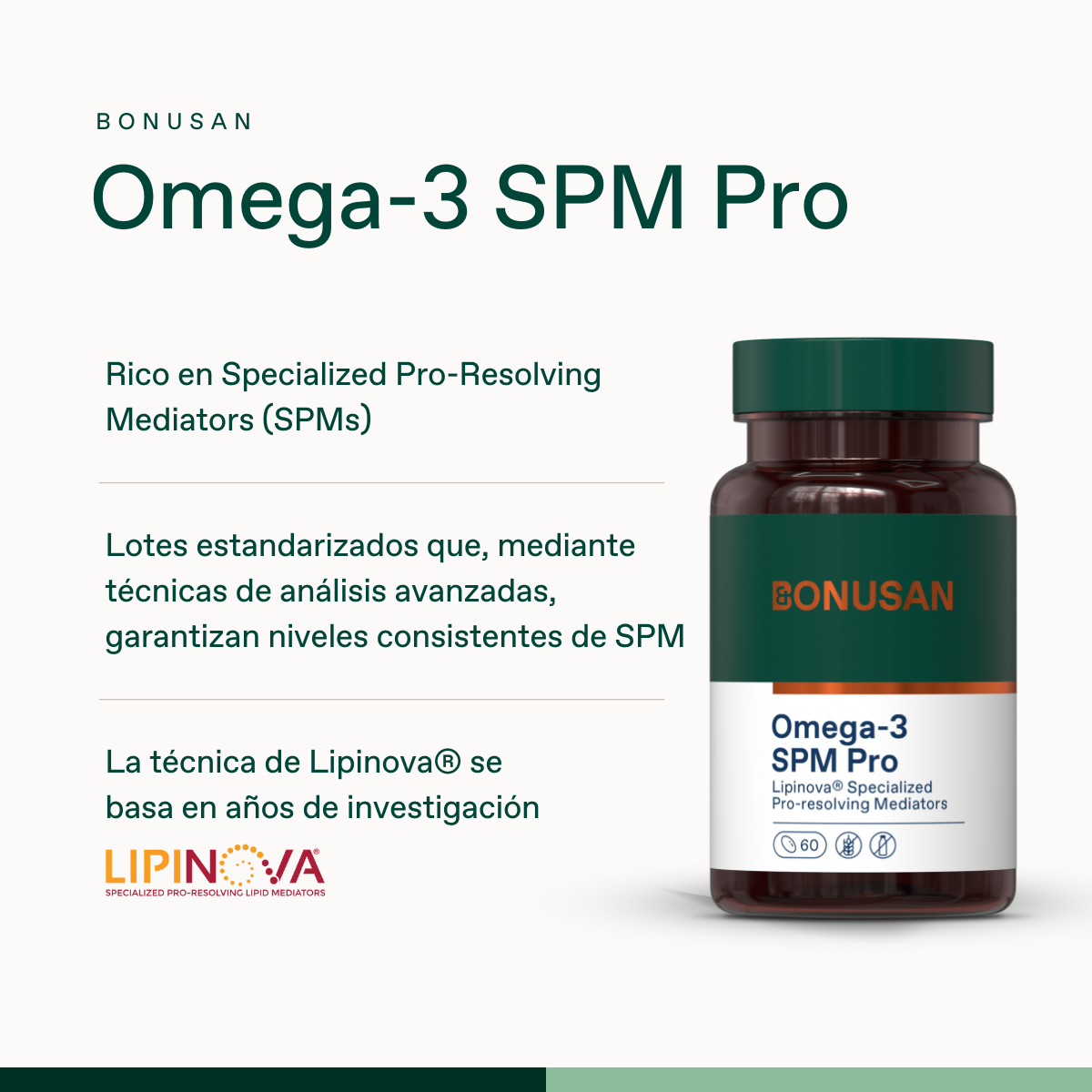 Omega 3 Spm - 60 perlas Bonusan