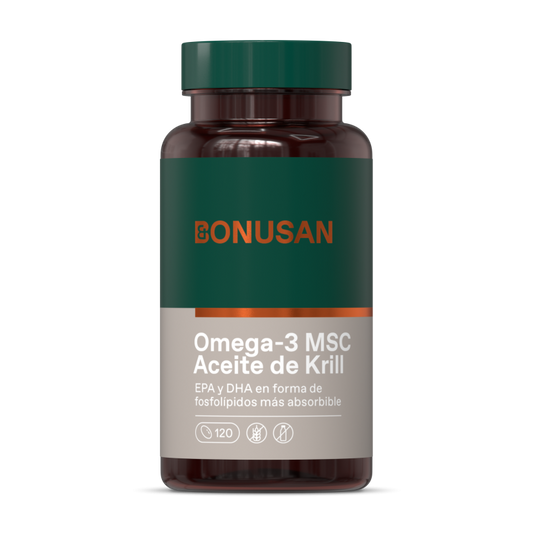 Omega 3 Msc Aceite De Krill - 120 perlas Bonusan