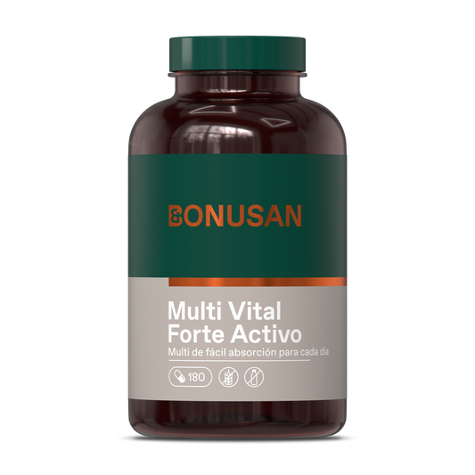 Multivital Forte - Activo - 180 tabletas Bonusan