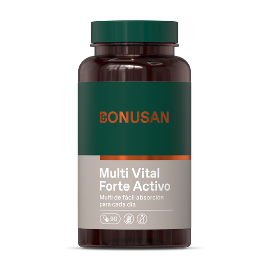 Multivital Forte - Activo - 90 tabletas Bonusan