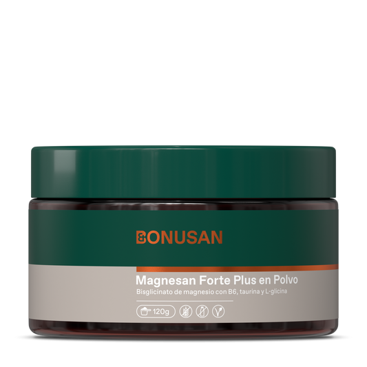 Magnesan Forte Plus Polvo - 120 Grmos. Bonusan