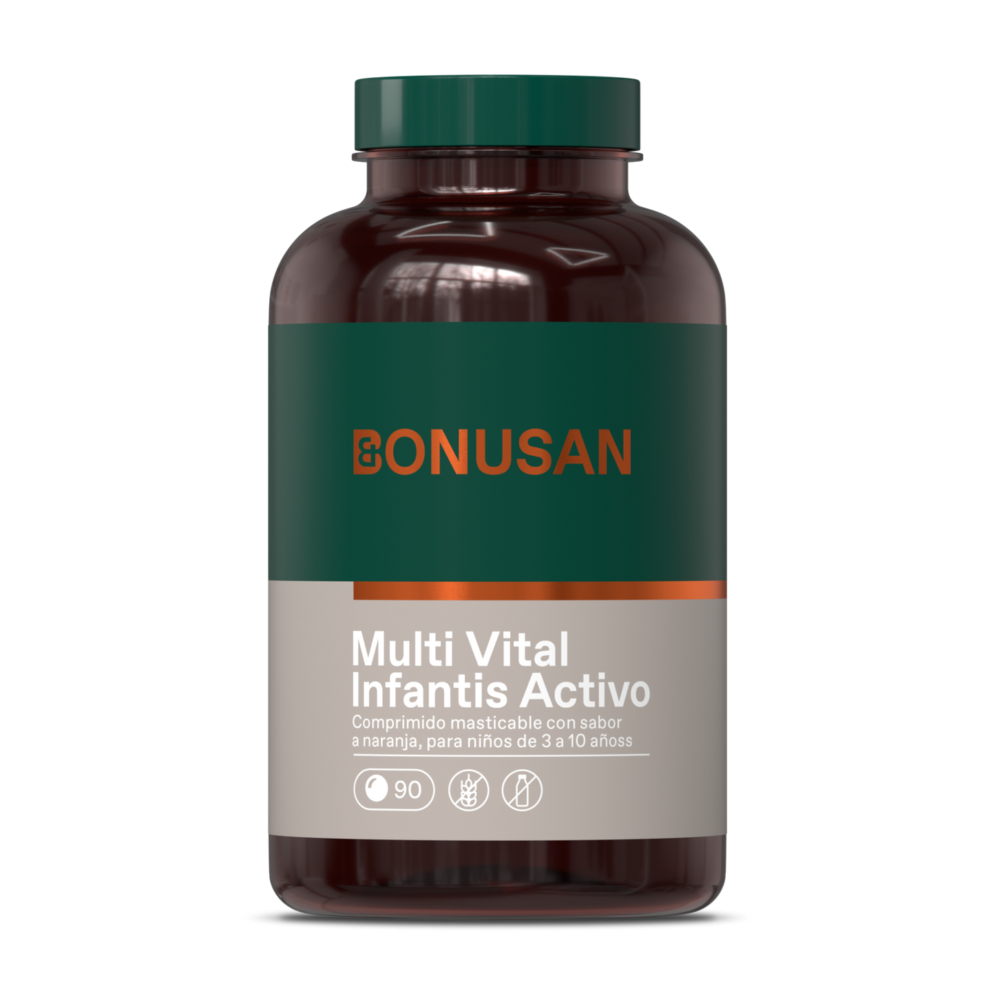 Multivital Forte Infantis Activo - 90 Compr-Mastic Bonusan