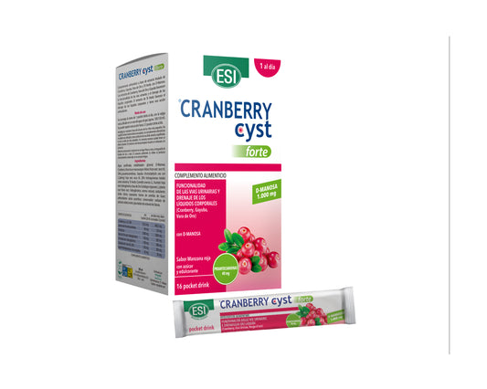 Cranberry Cyst Forte Pocket Drink ESI 16 sobres