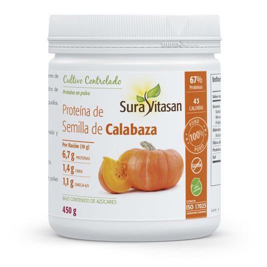 Proteína de Semilla de Calabaza - 450 gr