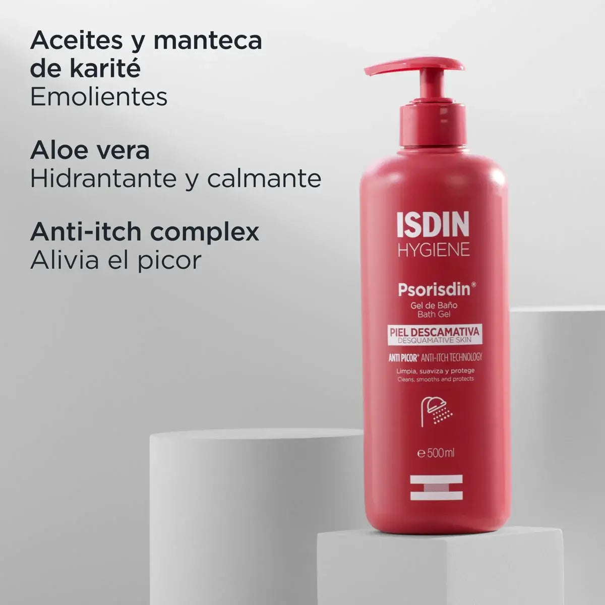 Psorisdin gel higiene corporal - 500 ml