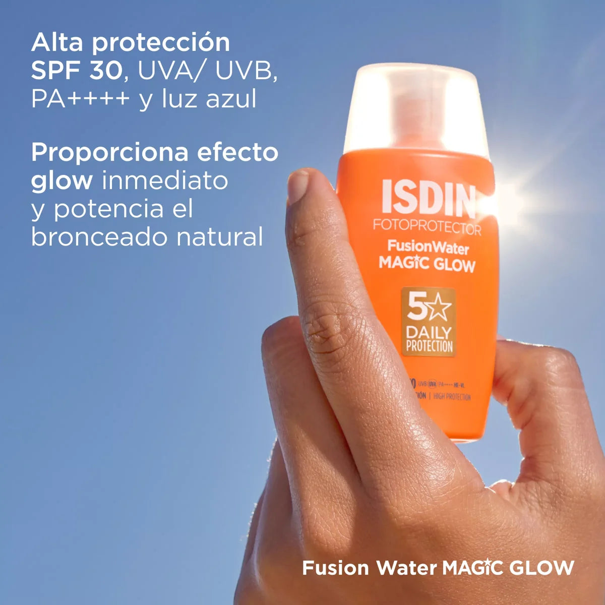 Fotoprotector Fusion Water Magic Glow Spf30 50Ml