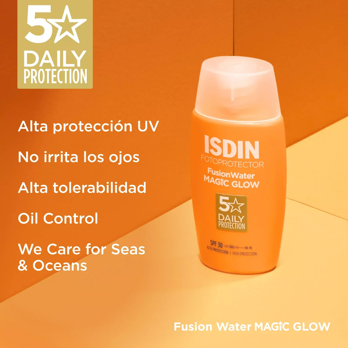 Fotoprotector Fusion Water Magic Glow Spf30 50Ml