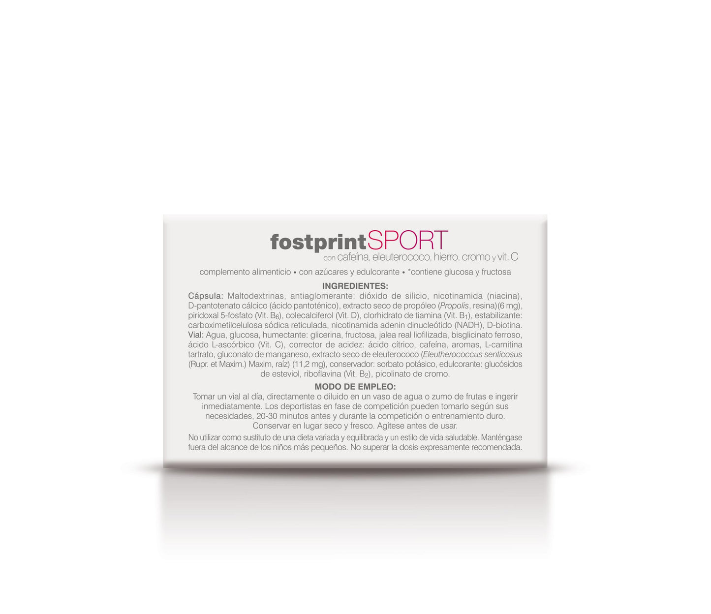 Fost Print Sport - 20 viales