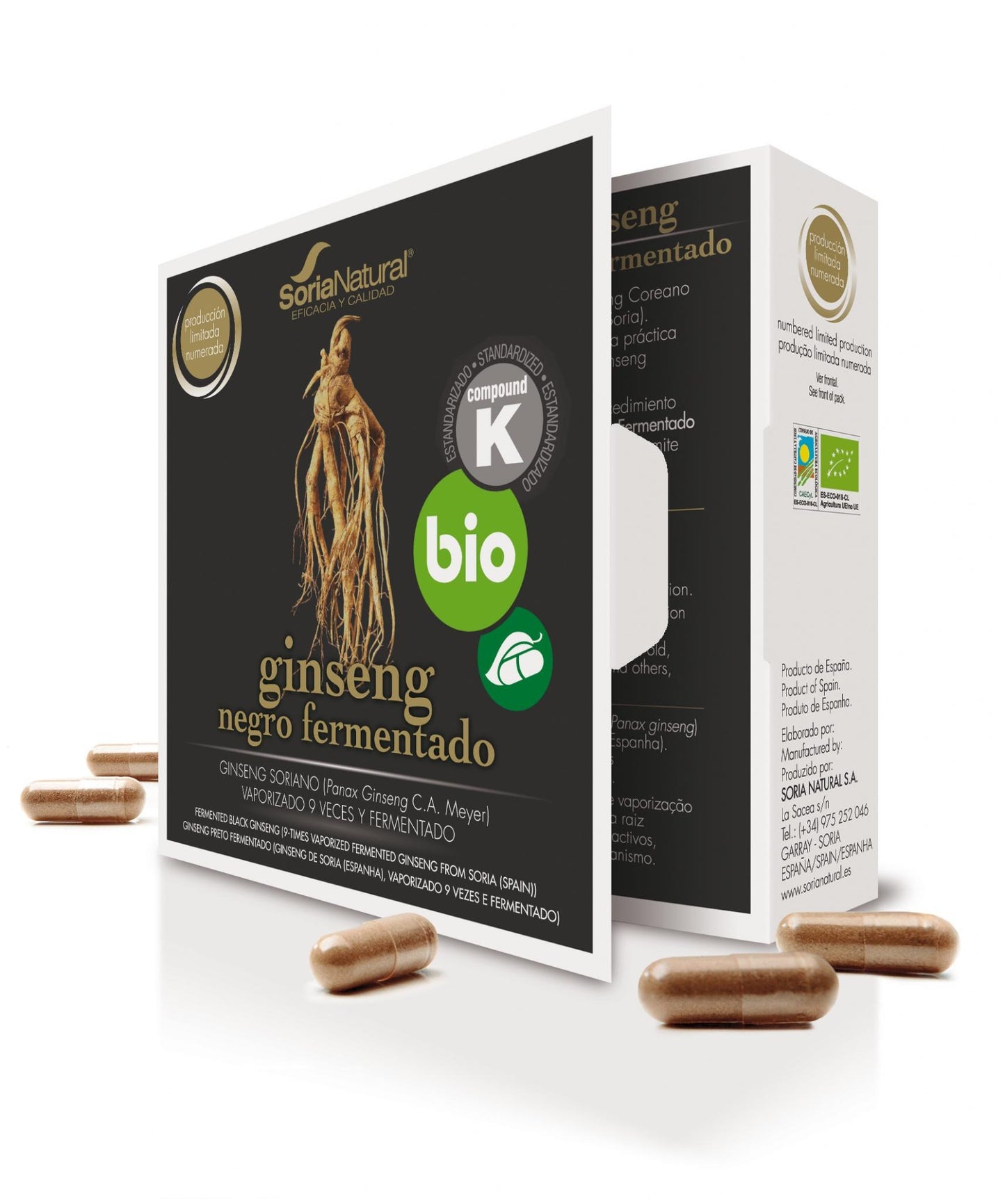 Ginseng negro fermentado - 24 caps