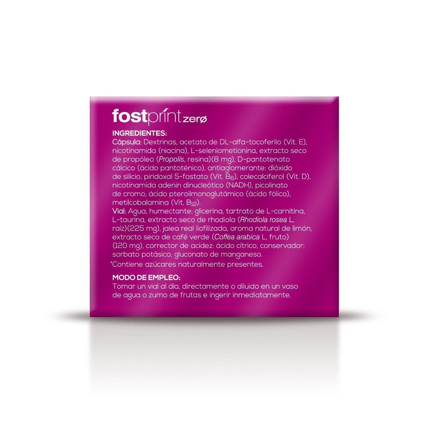 Fost print zero - 20 viales