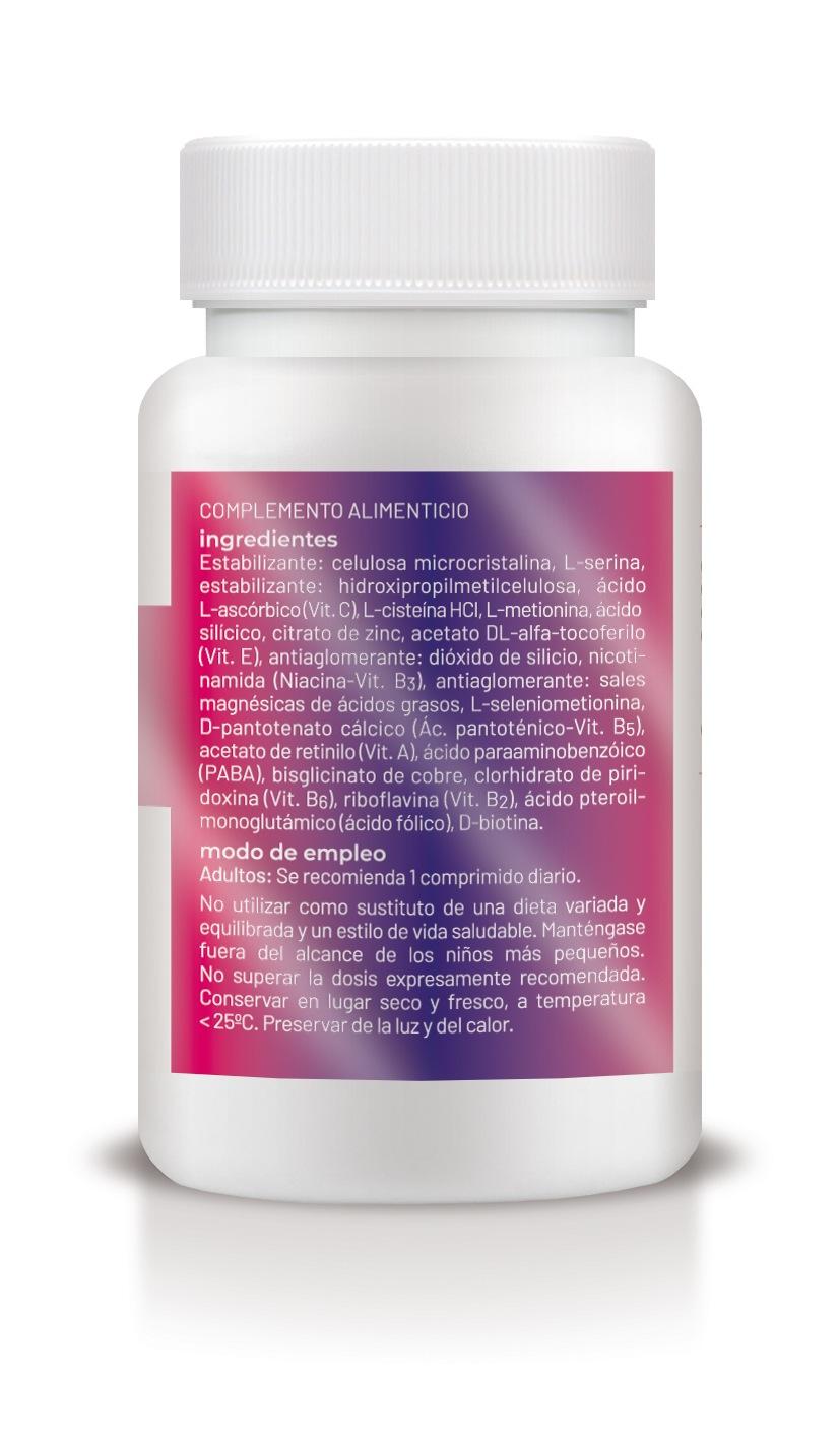 Cabello, piel y uñas - 30 comp