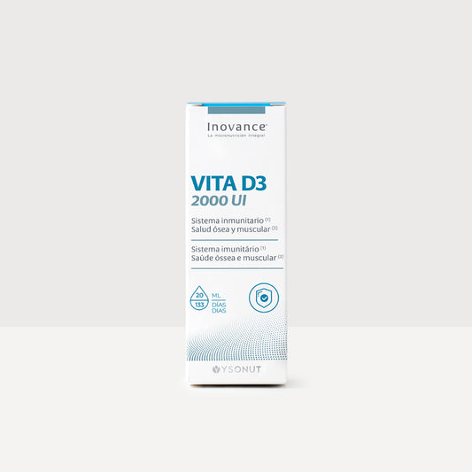 VITA D3-2000 UI - Frasco pulverizador de 20 ml Inovance