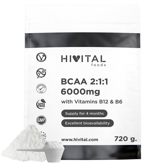 BCAA 2:1:1 6000 mg - 720 gr