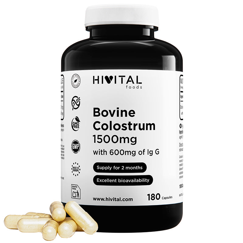 Calostro Bovino 1500 mg - 180 cápsulas
