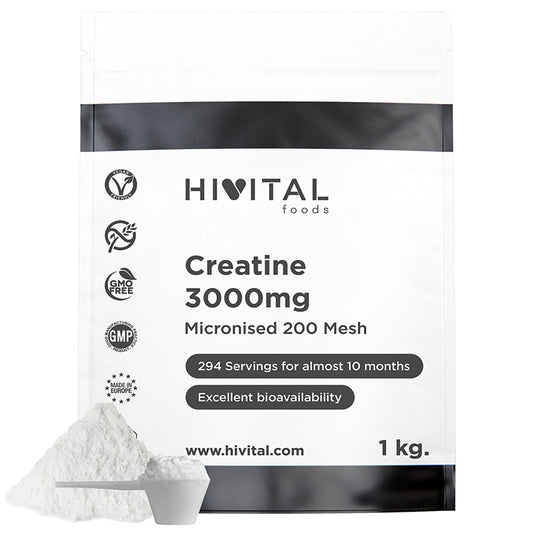 Creatina 3000 mg - 1 Kg