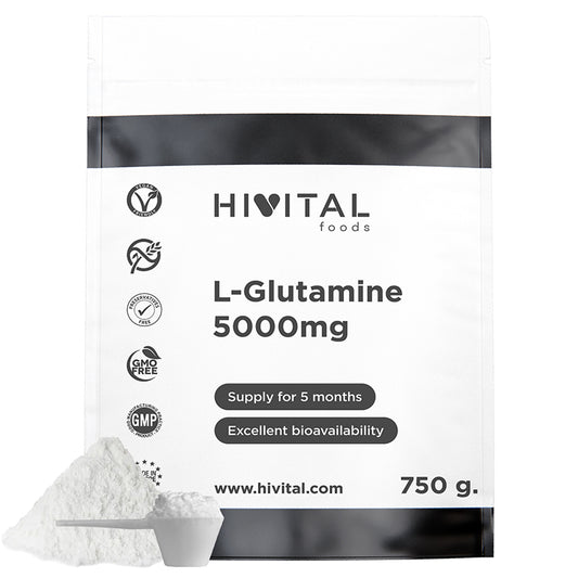 L-Glutamina 5000 mg - 750 gr