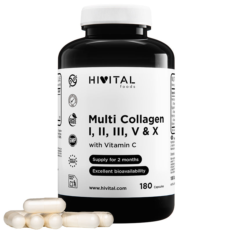 Multi Colágeno Hidrolizado - 180 cápsulas