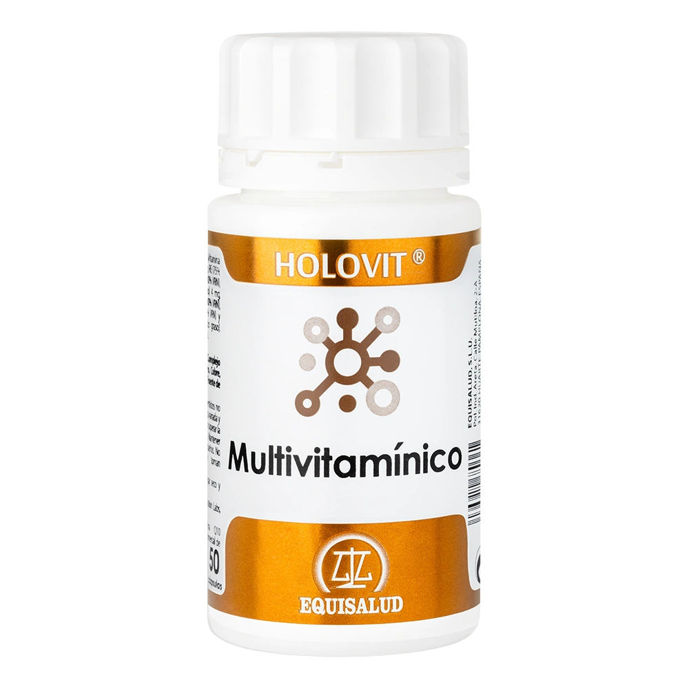 Holovit multivitaminico orgánico - 50 caps