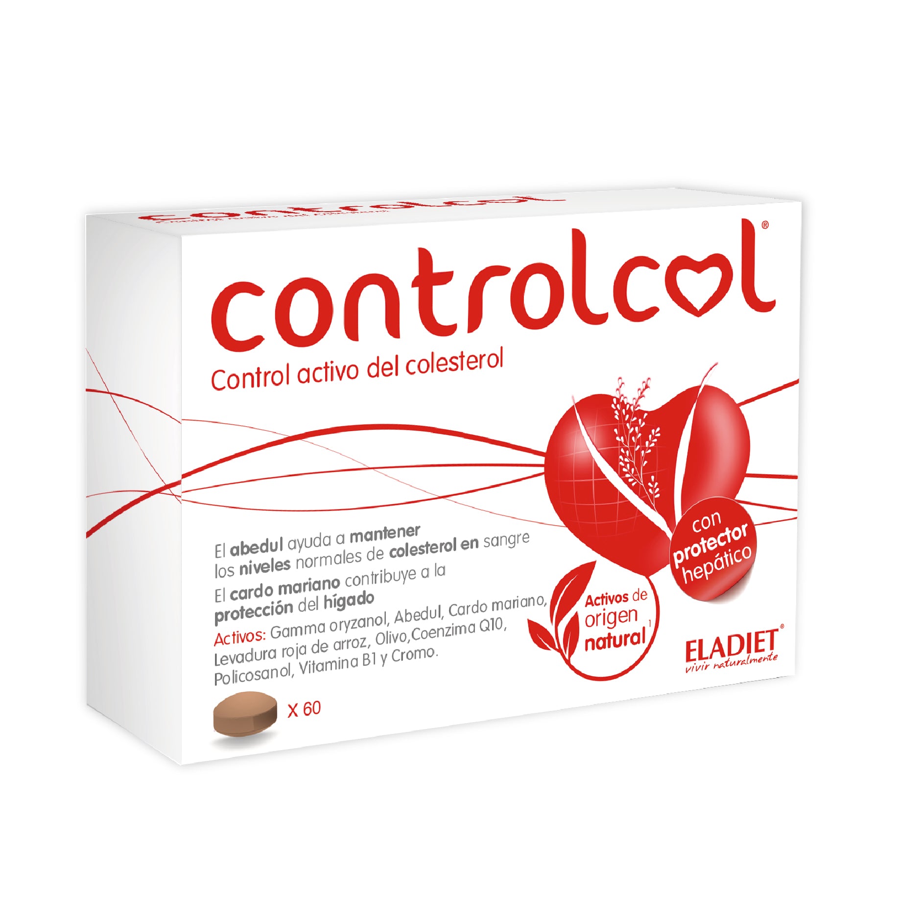 Control Col CONTROLCOL NUEVA FORMULA - 60 COMPRIMIDOS – Farmainsular