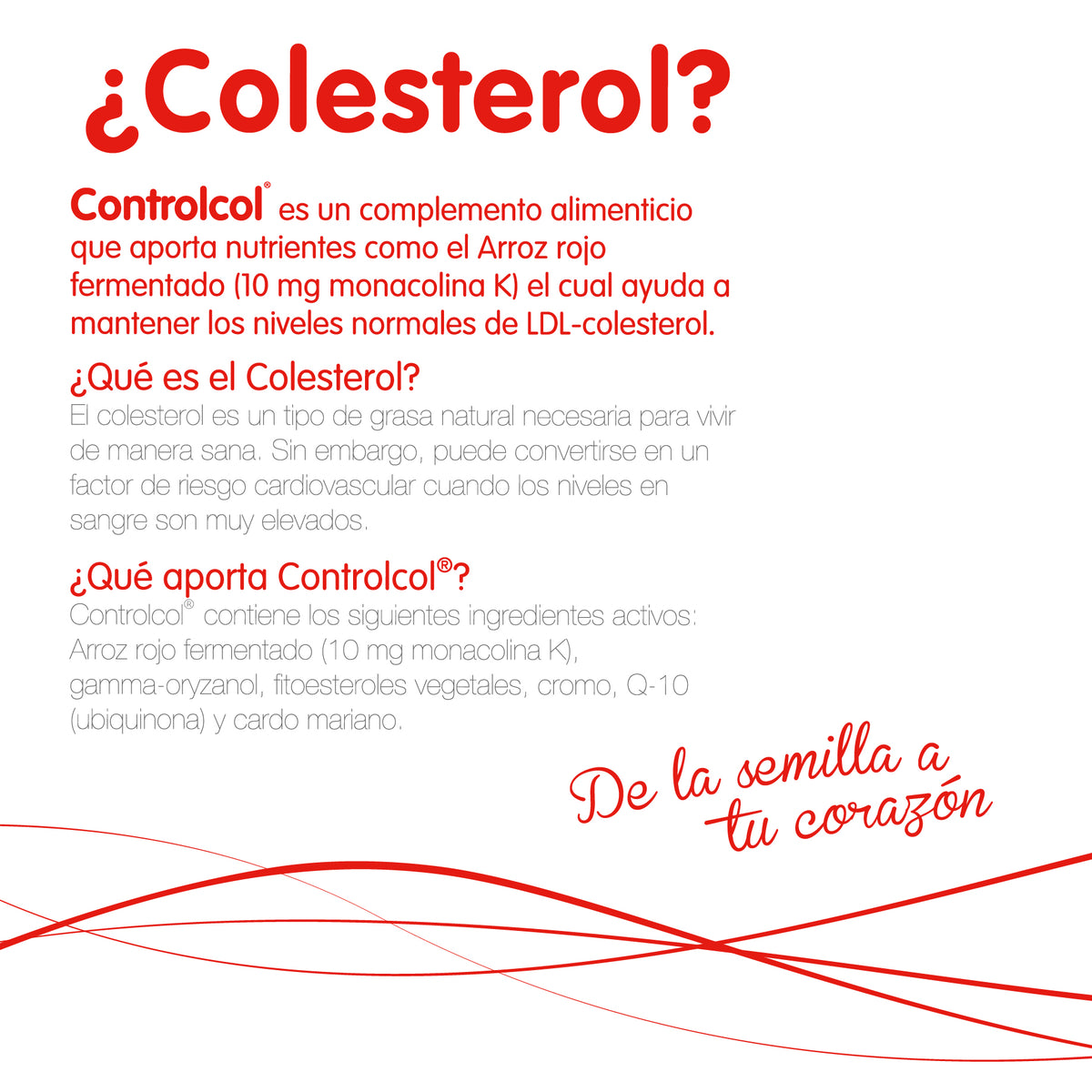 Control Col CONTROLCOL NUEVA FORMULA - 60 COMPRIMIDOS – Farmainsular
