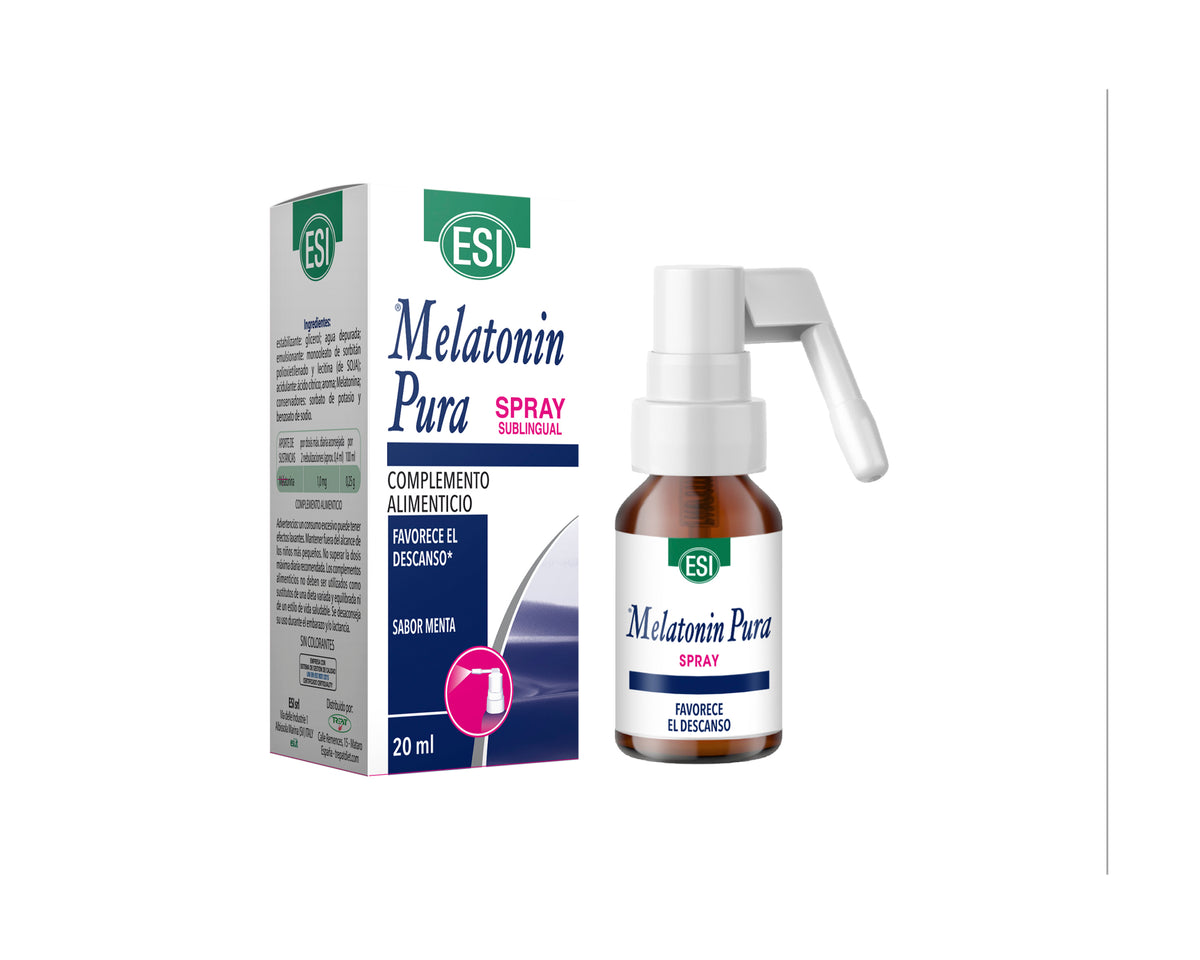 Melatonin Pura Spray Sublingual 1 mg 20 ml ESI