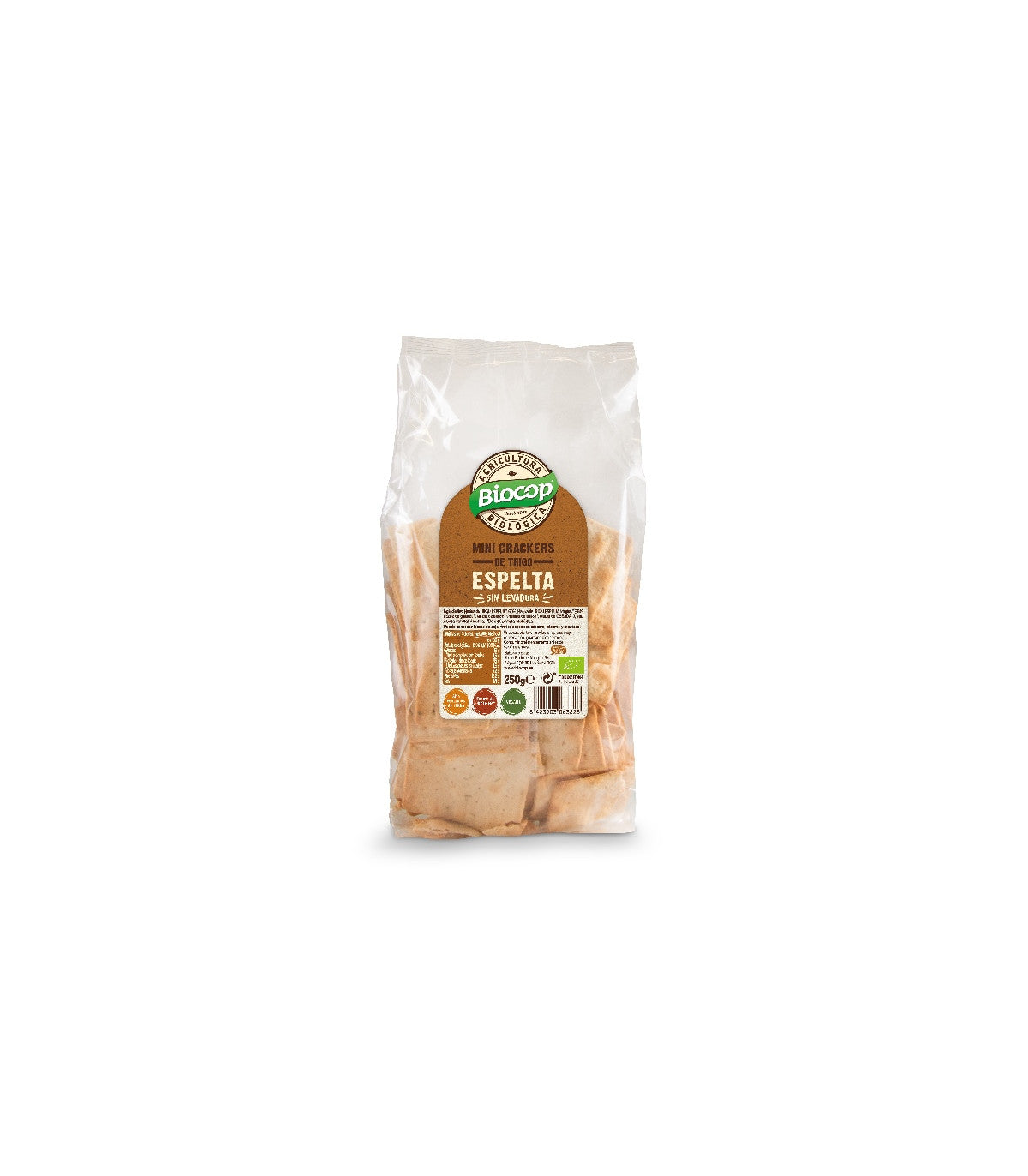 Mini crackers de TRIGO ESPELTA Biocop - 250 g