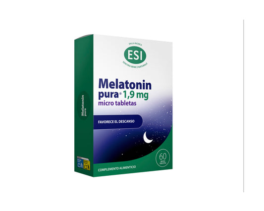 Melatonin Pura 1,9 mg 60 microtabletas ESI