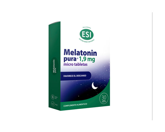 Melatonin Pura 1,9 mg 30 microtabletas ESI