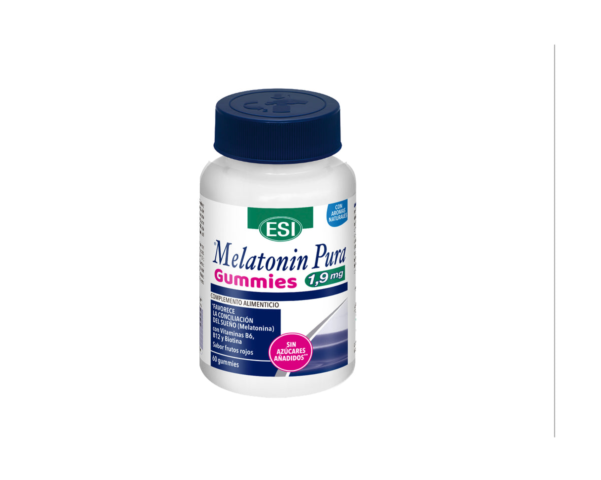Melatonin Pura Gummies 1,9 mg 60 gominolas ESI