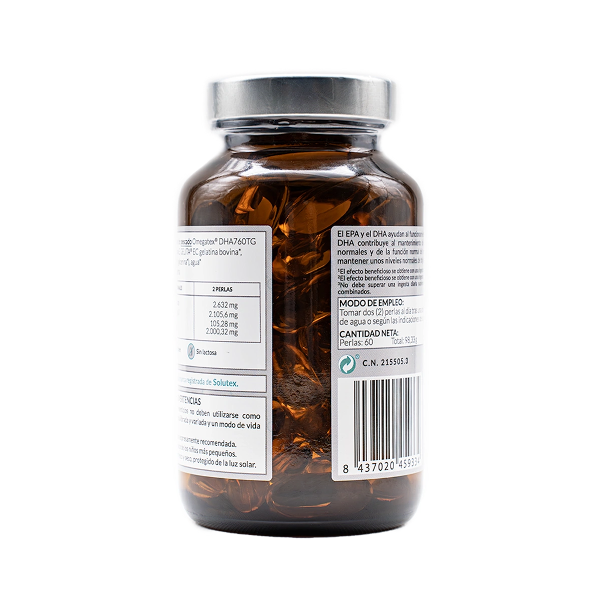 Omega 3 DHA - 60 perlas