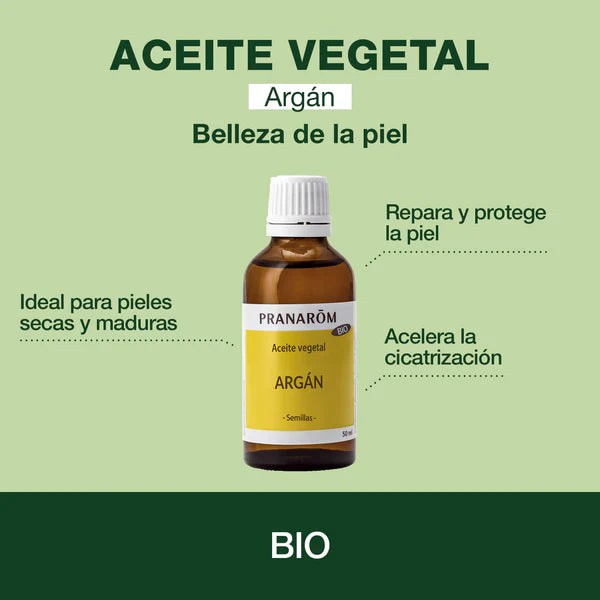 Aceite vegetal de argán Bio - 50 Ml Pranarom