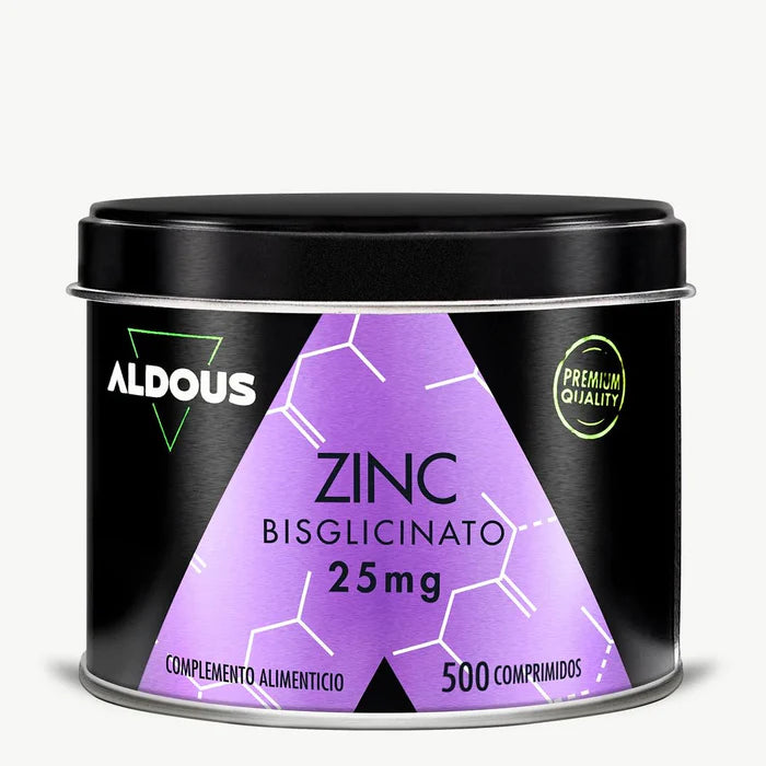 Bisglicinato de zinc 25 mg - 500 comp