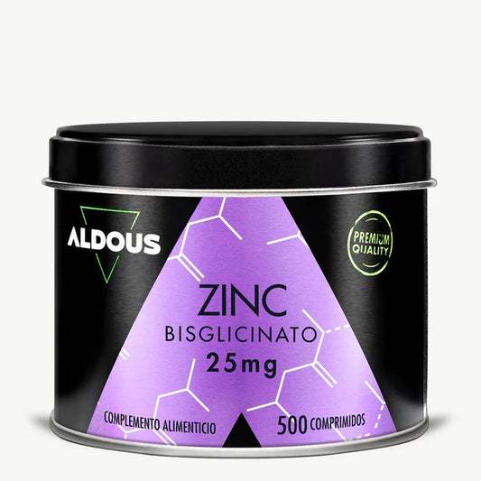 Bisglicinato de zinc 25 mg - 500 comp