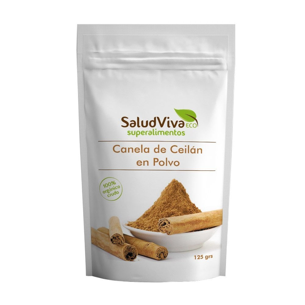 Canela de Ceilán en polvo - 125g Salud Viva