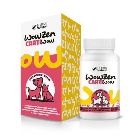 Cartiwow perros y gatos - 84 comprimidos Wowzen