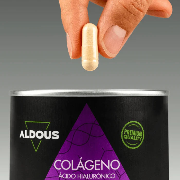 Colágeno con ácido hialurónico, Q10, vitaminas y zinc - 120 comp