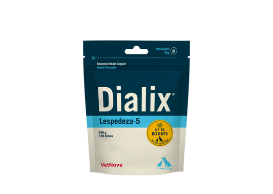 Dialix Lespedeza 5 120 chews Vetnova