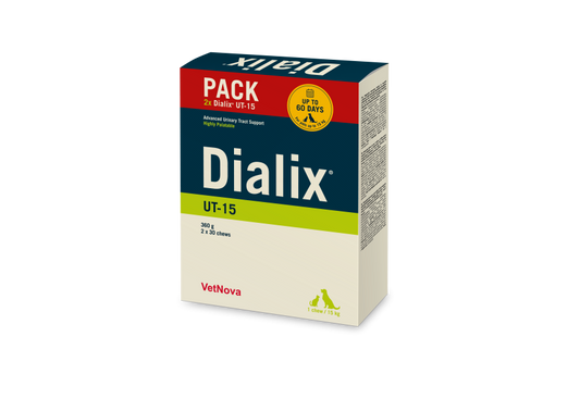 Dialix UT-15 Duopack 2 x 30 chews Vetnova