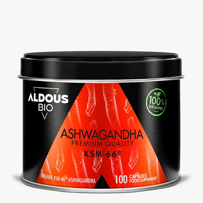 Extracto de Raíz de Ashwagandha KSM-66 ® Ecológico - 100 cáps