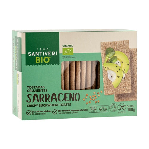 Tostadas crujientes Trigo sarraceno Bio - 100 g