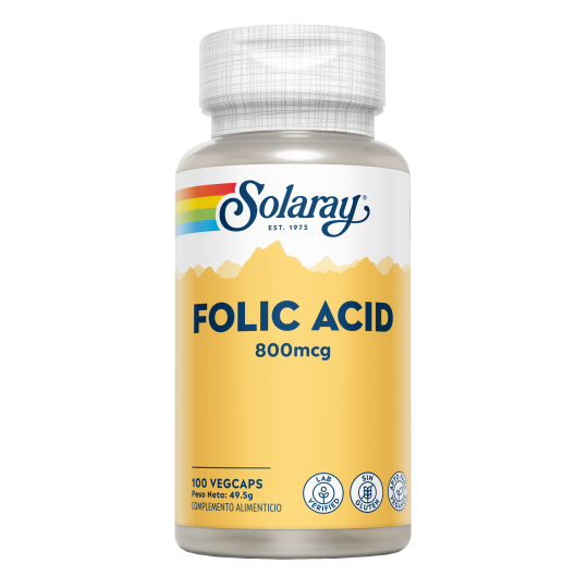 FOLIC ACID 800MCG. - 100 CAPSULAS