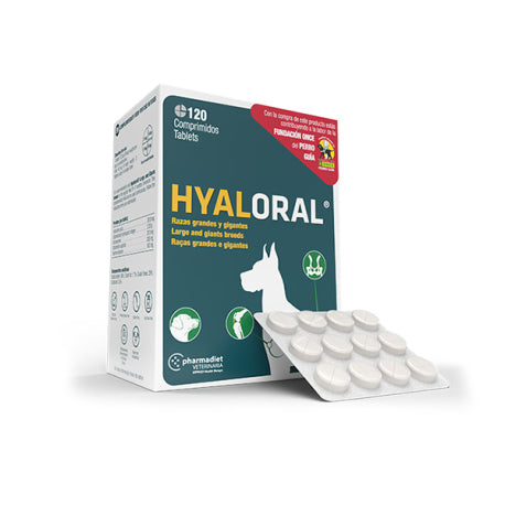 Hyaloral razas grandes y gigantes - 120 Comp
