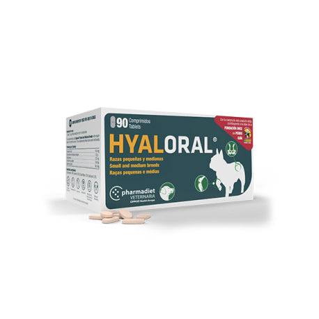 Hyaloral razas pequeñas y medianas - 90 Comp