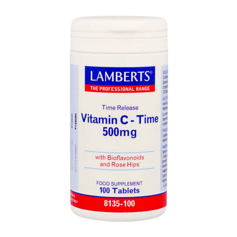Vitamina C 500mg TIME de liberación sostenida - 100 comp