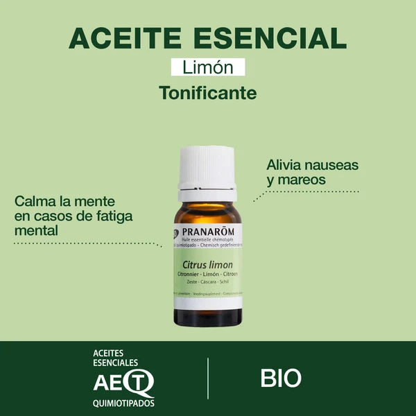 Limón aceite esencial bio - 10 Ml Pranarom