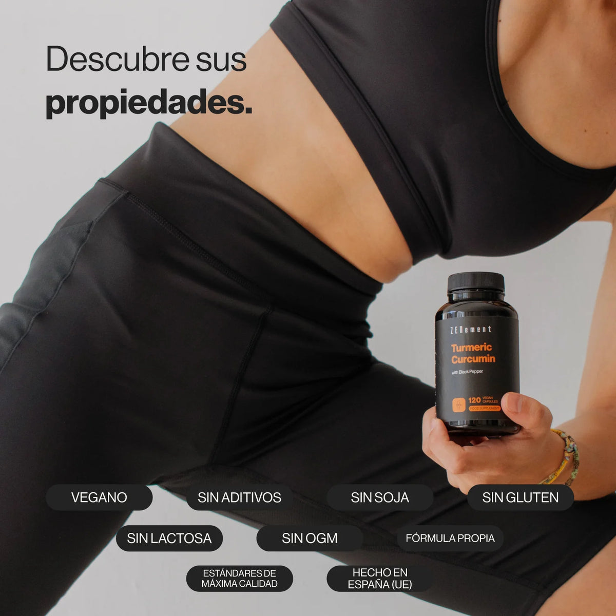 Extracto de Cúrcuma con Pimienta Negra - 120 cápsulas Zenement